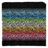Leopard Print Gradient Pattern Throw Pillows | Multiple Sizes | Choose Your Colourway