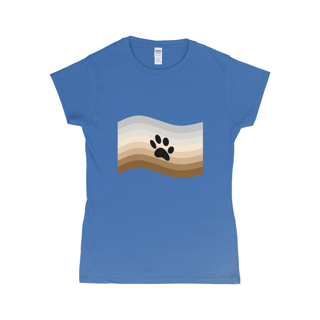 Furry Pride Flag Fitted Tshirt | Choose Your Flag | Gildan