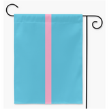 Drapeaux de cour et de jardin polyandrie | Simple ou double face | 2 tailles | Polyamour et ENM