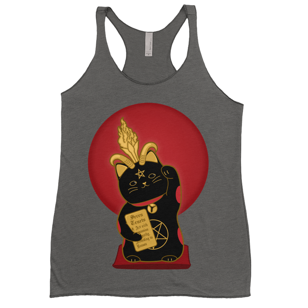 Lucky Catomet Racerback Tank Top | Next Level