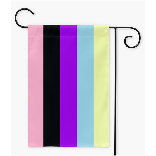 Kingender - V2 Pride Flags  | Single Or Double-Sided | 2 Sizes | Gender Identity and Presentation