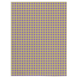 Couvertures Minky Plaid Pride non binaires « Enbyberry »