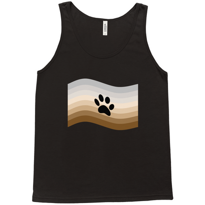 Furry Pride Flag Relaxed Fit Tank Tops | Choose Your Flag | Bella + Canvas