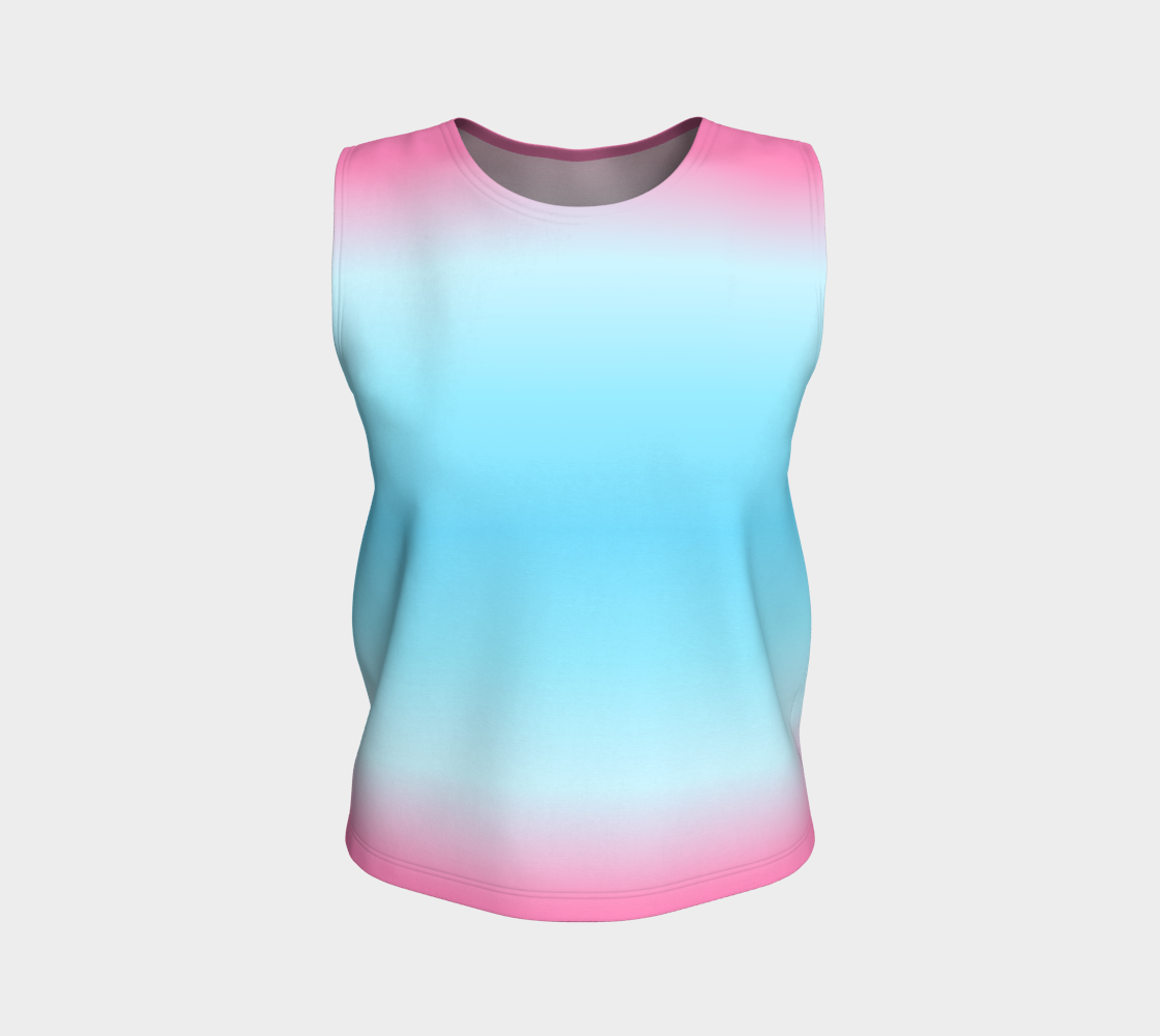 Transmasculine Gradient Loose Tank