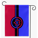 Polyamour - V4 Drapeaux de cour et de jardin | Simple ou double face | 2 tailles