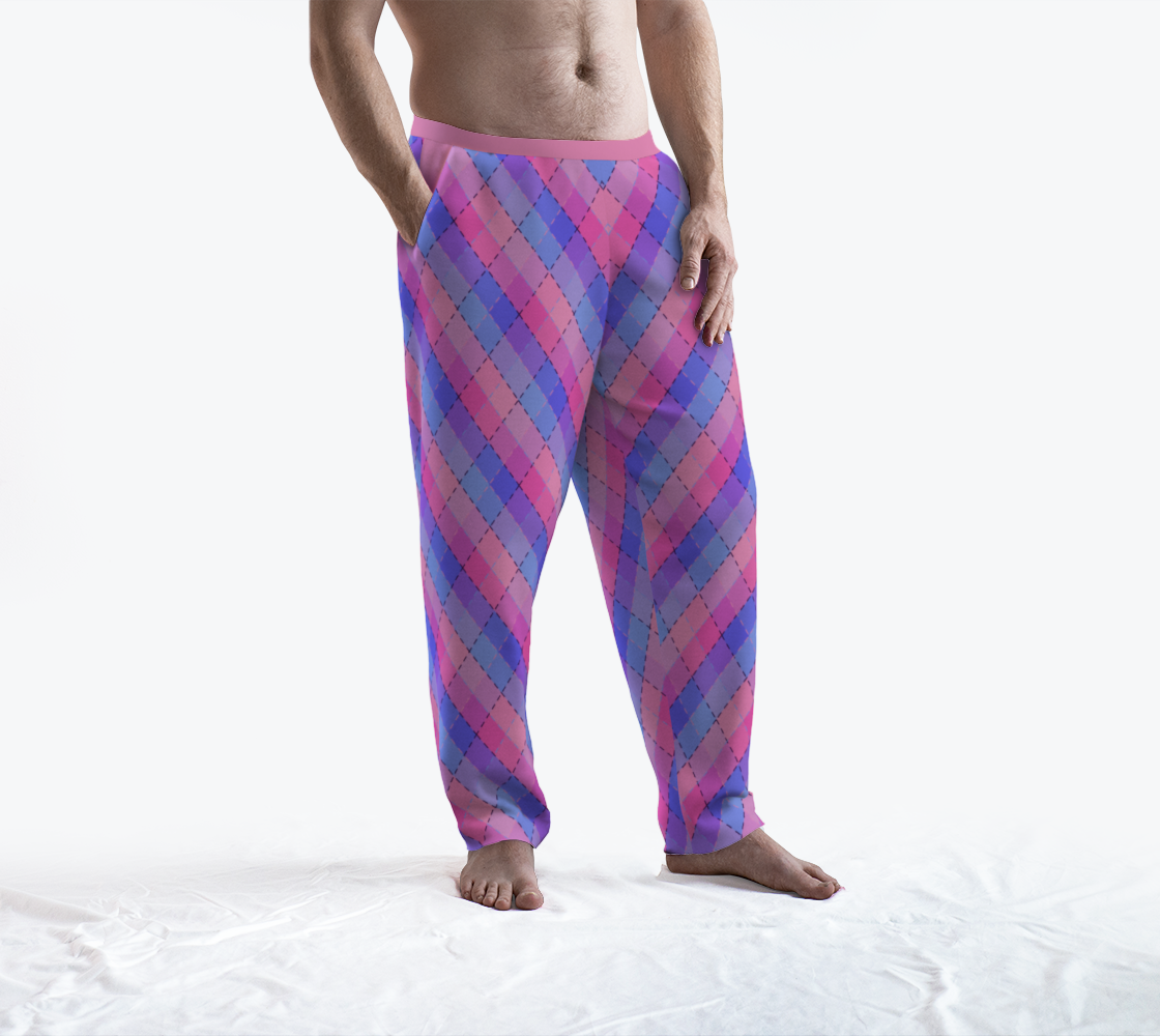 Omnisexual Argyle Lounge Pants