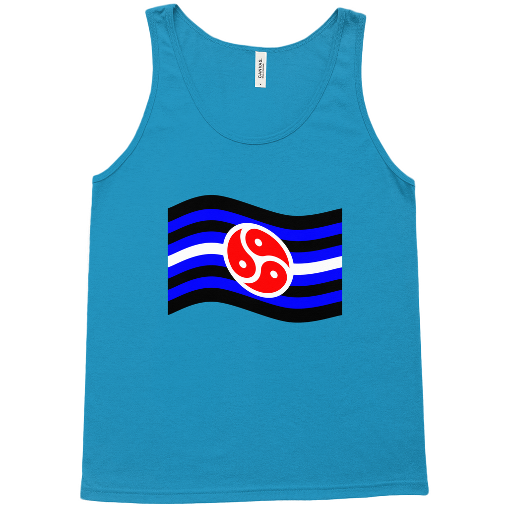 Kink and Fetish Pride Flag Relaxed Fit Tank Tops | Choose Your Flag | Bella + Canvas