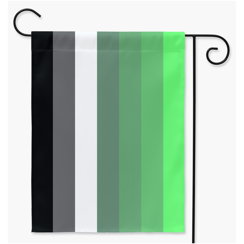 Myrromantic Pride Yard and Garden Flags  | Single Or Double-Sided | 2 Sizes