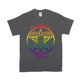 Mieux vivre avec Satan T-shirts coupe décontractée | Choisissez votre coloris | Gildan