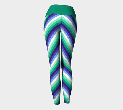 Gay Man (formerly Vincian - V2) Striped Yoga Leggings