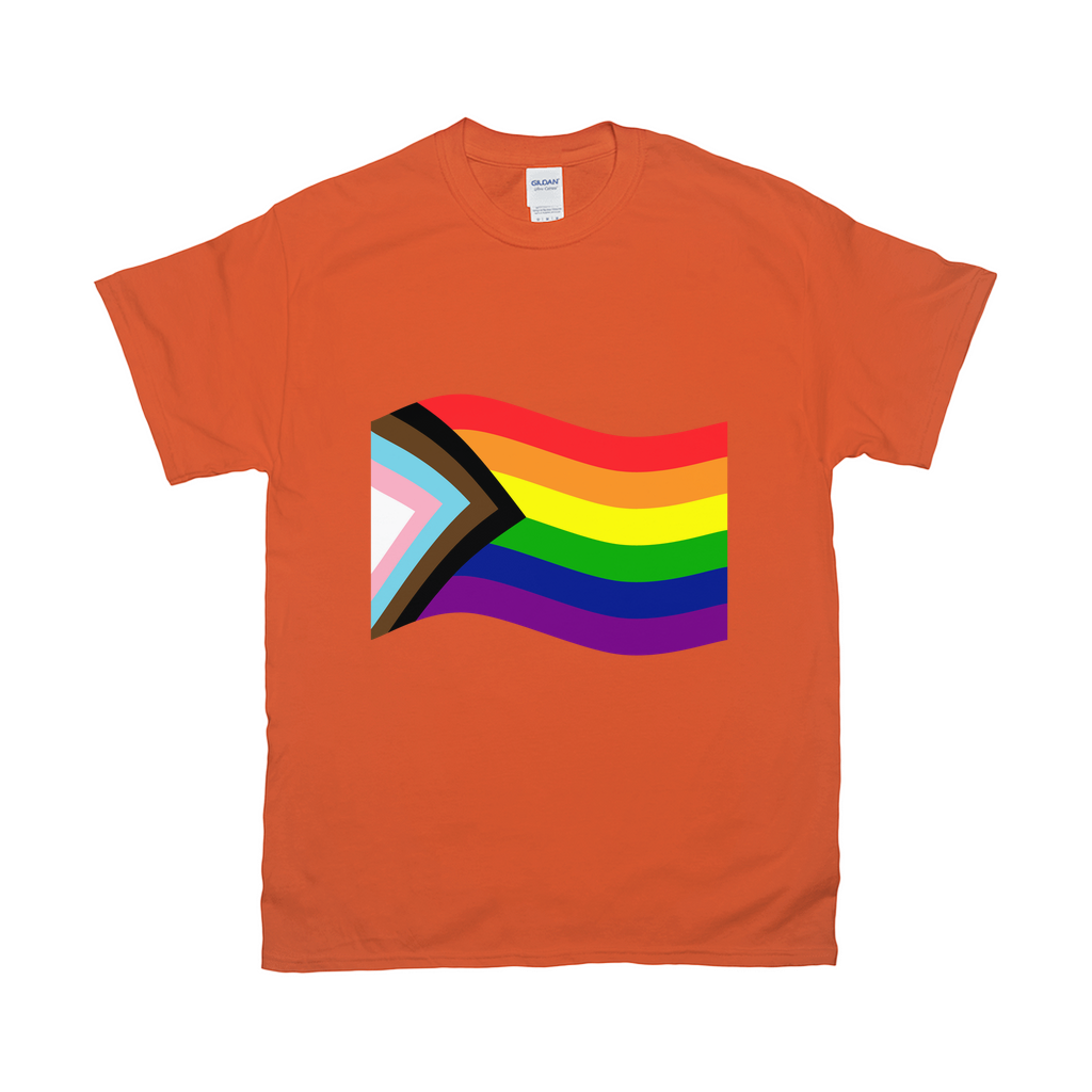 Rainbow Pride Flag Relaxed Fit Tshirt - LIGHT | Choose Your Flag