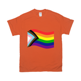 Rainbow Pride Flag Relaxed Fit Tshirt - LIGHT | Choose Your Flag