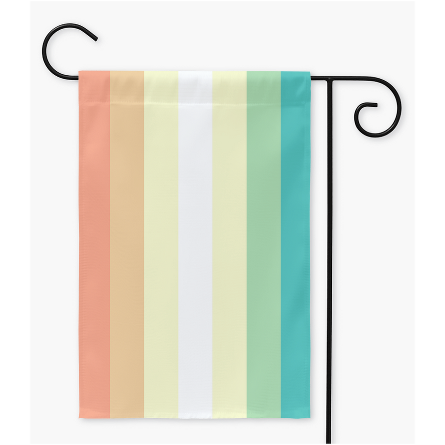 Genderfloren Pride Flags  | Single Or Double-Sided | 2 Sizes | Gender Identity and Presentation