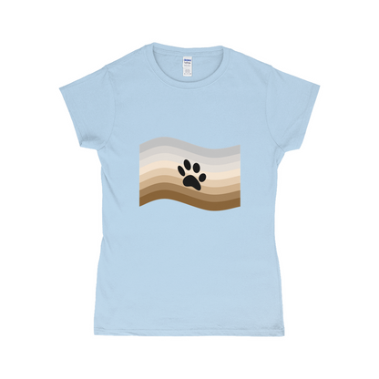 Furry Pride Flag Fitted Tshirt | Choose Your Flag | Gildan