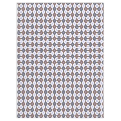 Gender Apathetic Argyle Plaid Pride Minky Blankets