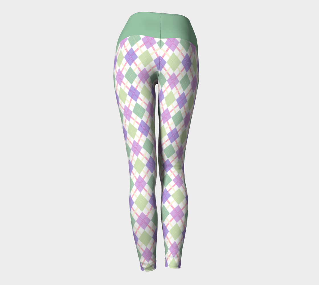 Genderfae Argyle Yoga Leggings