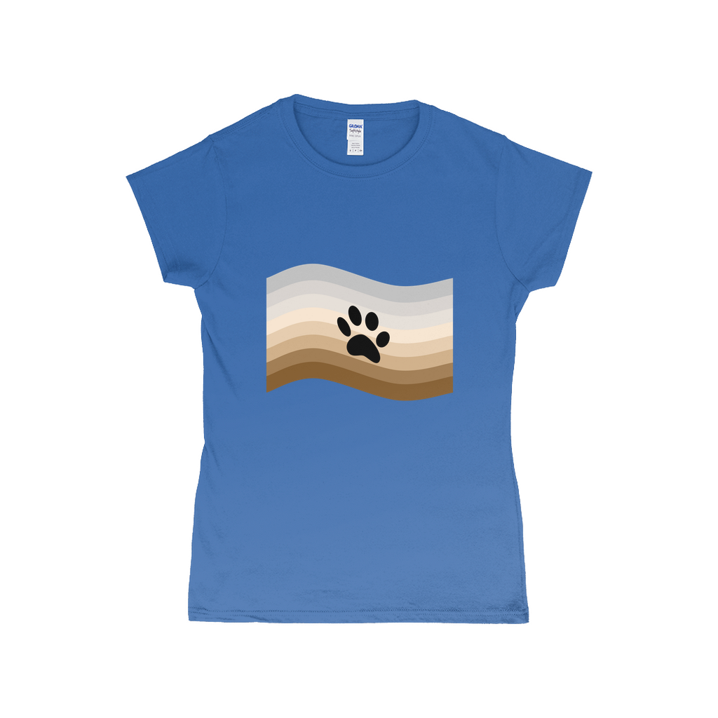 Furry Pride Flag Fitted Tshirt | Choose Your Flag | Gildan