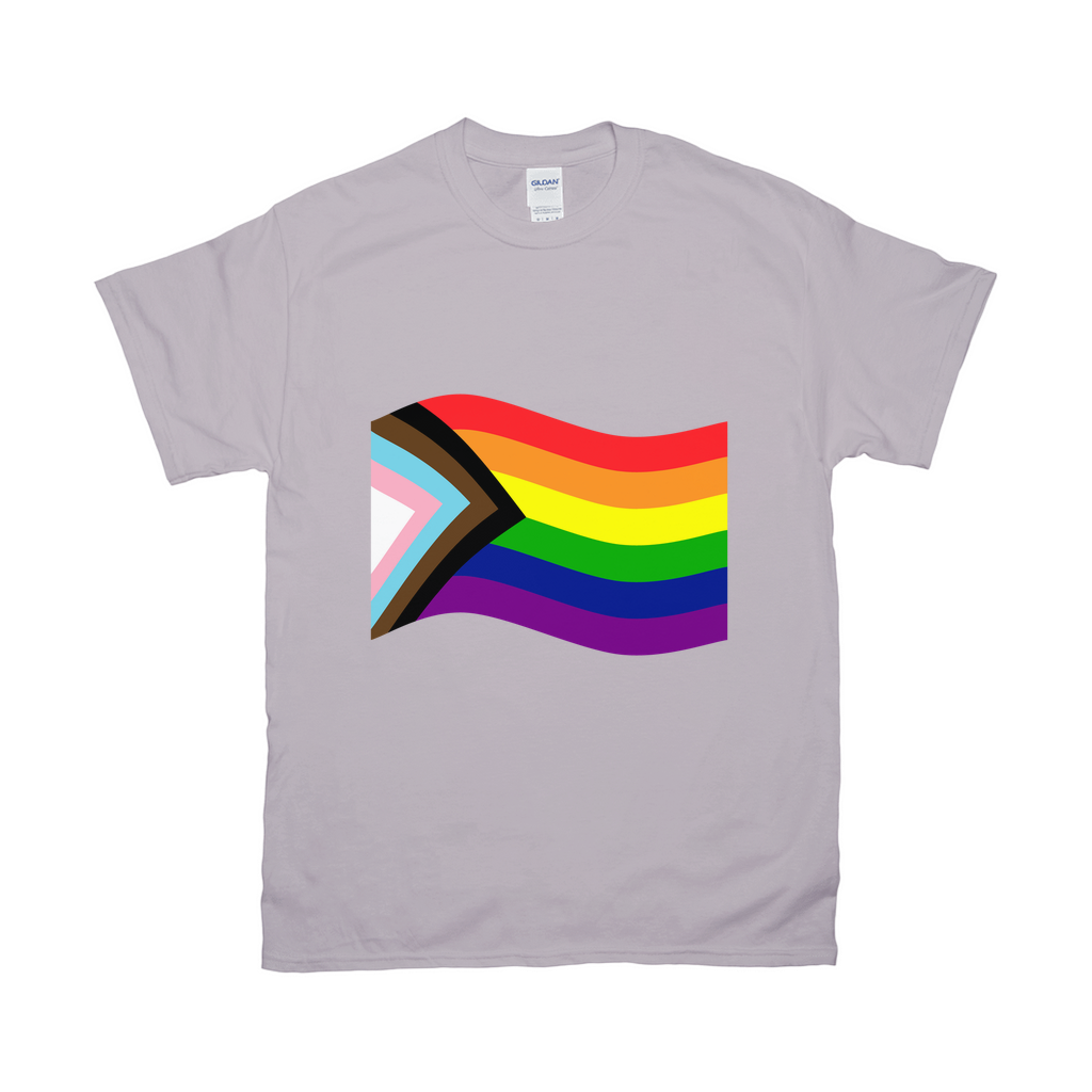 Rainbow Pride Flag Relaxed Fit Tshirt - LIGHT | Choose Your Flag