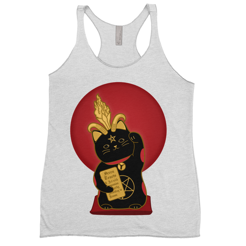 Lucky Catomet Racerback Tank Top | Next Level