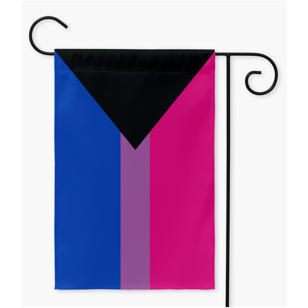 Demibisexual Yard and Garden Flag | Single Or Double-Sided | 2 Sizes