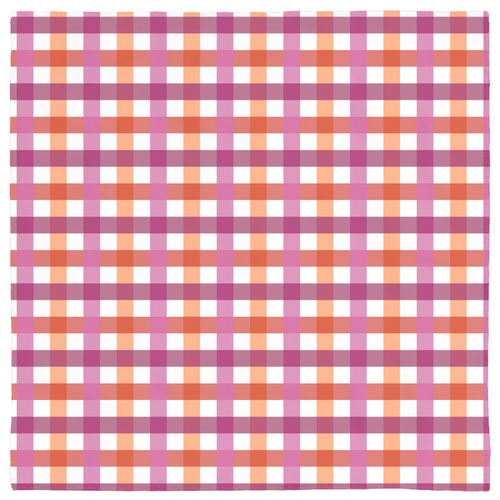 Lesbian - V1 Gingham Pride Bandana