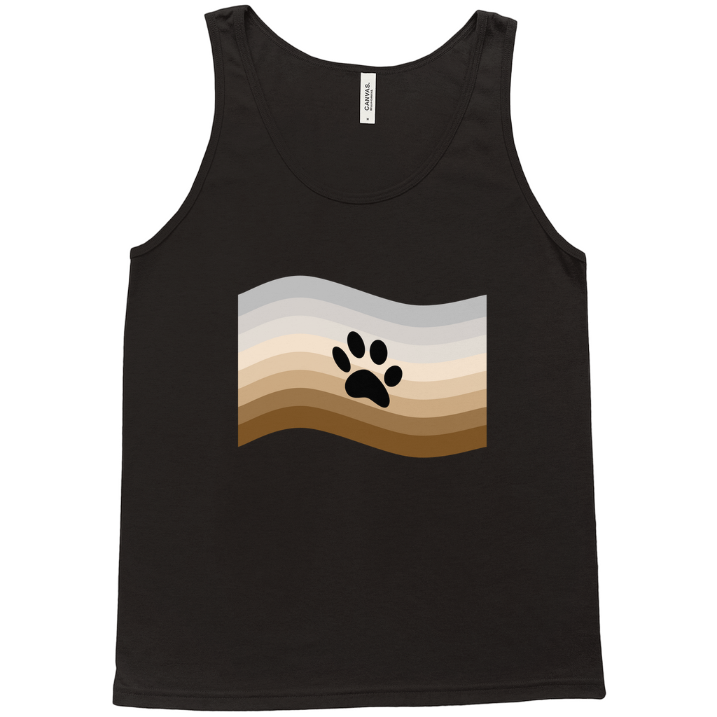 Furry Pride Flag Relaxed Fit Tank Tops | Choose Your Flag | Bella + Canvas