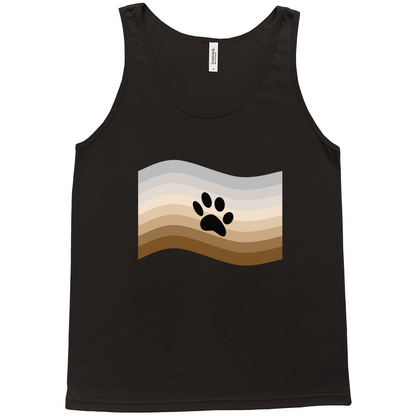 Furry Pride Flag Relaxed Fit Tank Tops | Choose Your Flag | Bella + Canvas