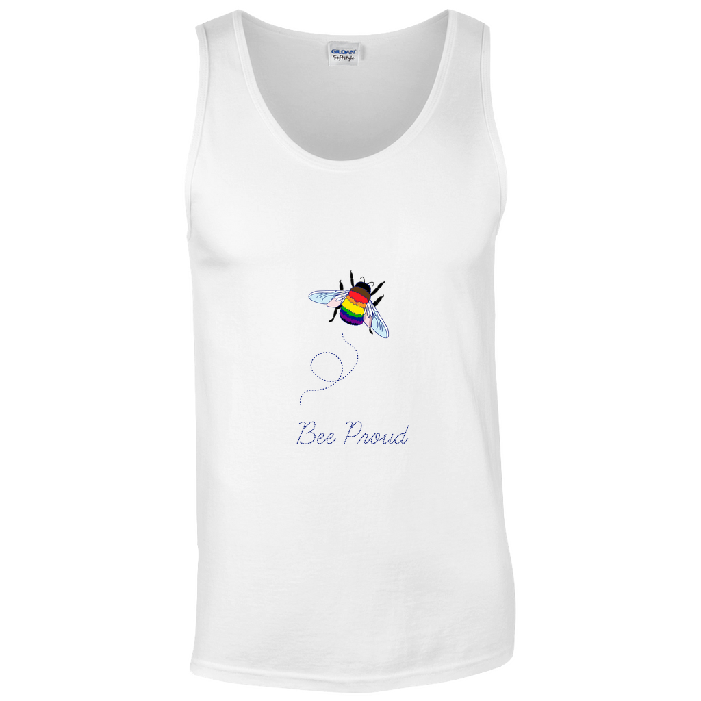 Bumblebee Pride Pun Unisex Tank Top | Choose Your Colourway and Pun | Gildan