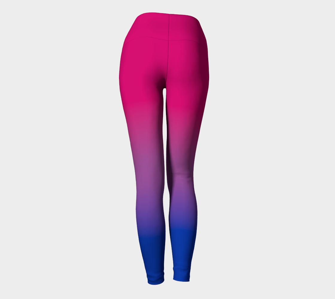 Bisexual Gradient Yoga Leggings