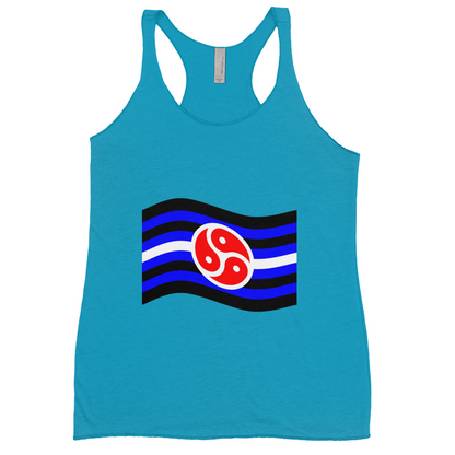 Kink and Fetish Flag Fitted Racerback Tank Tops | Choose Your Flag