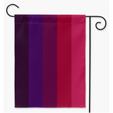 Incubian Yard and Garden Flags  | Single Or Double-Sided | 2 Sizes | Gender Identity and Expression