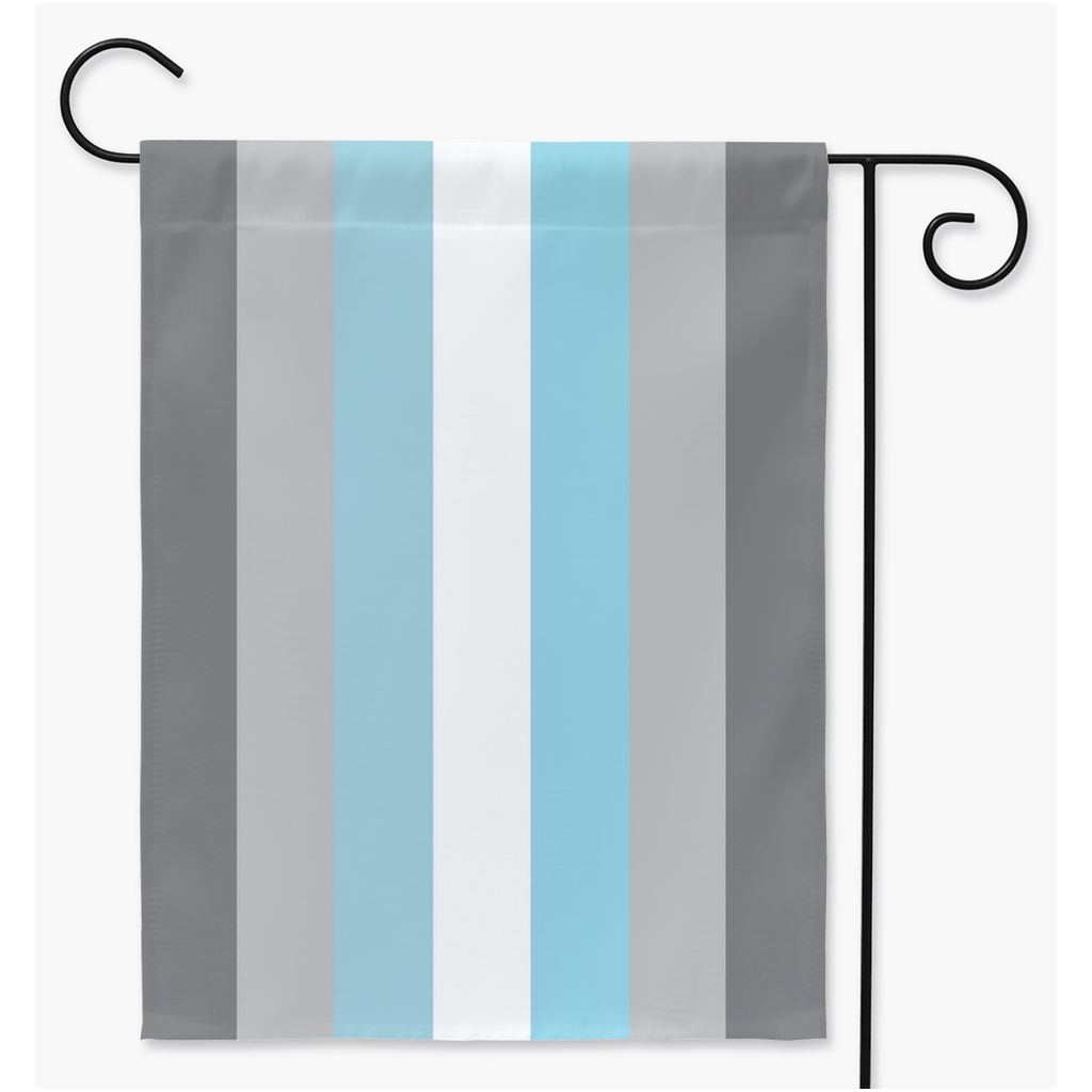 Demiboy Pride Yard and Garden Flags | Single Or Double-Sided | 2 Sizes | Gender Identity and Expression