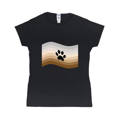 Furry Pride Flag Fitted Tshirt | Choose Your Flag | Gildan