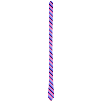 Omnisexual Striped Pride Patterned Neck Ties