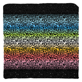 Leopard Print Gradient Pattern Throw Pillows | Multiple Sizes | Choose Your Colourway