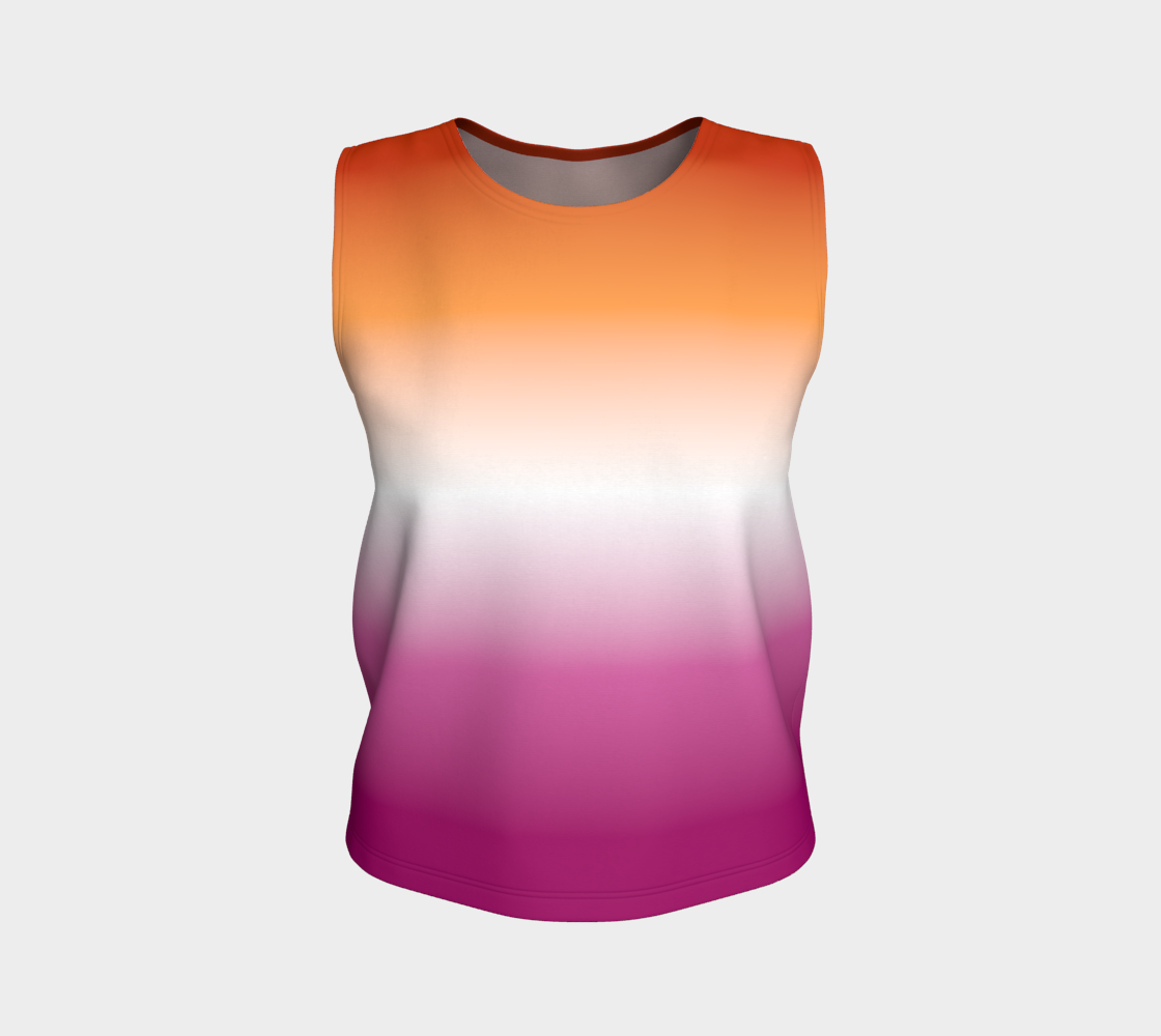 Lesbian - V1 Gradient Loose Tank (Long)