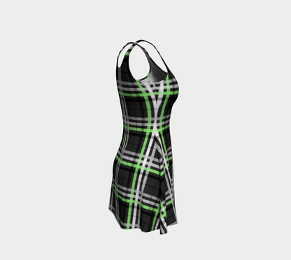 Pride Plaid Flare Dress | Choose Your Colourway