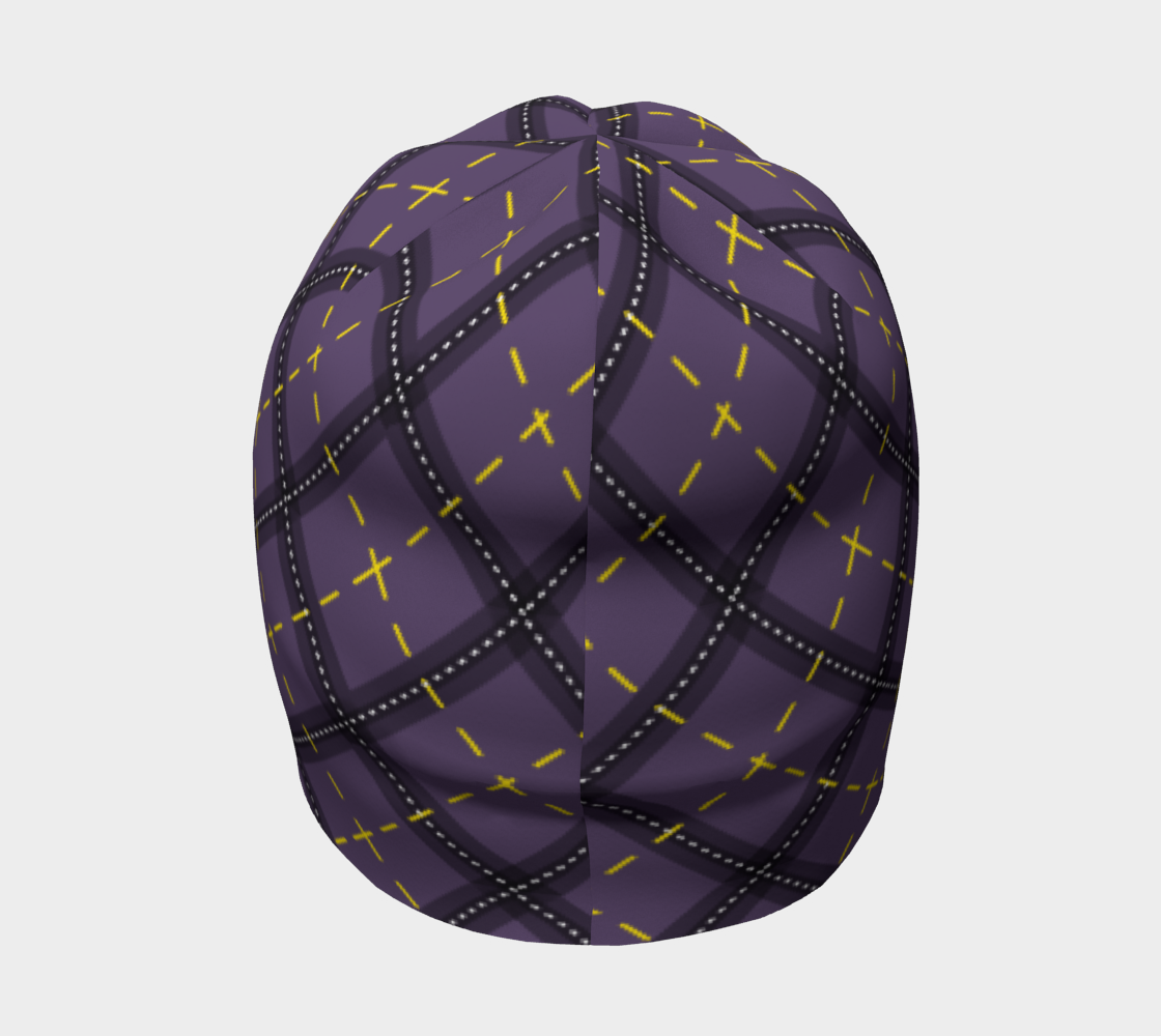 Nonbinary Dark Argyle Beanie