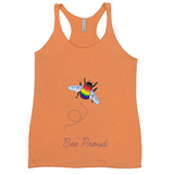 Bumblebee Pride Pun Racerback Débardeur | Choisissez votre coloris et votre jeu de mots
