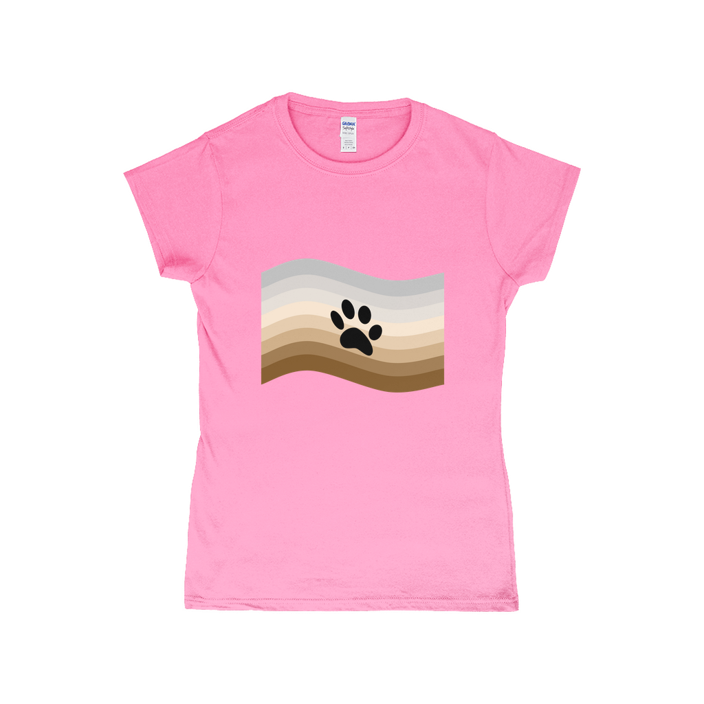 Furry Pride Flag Fitted Tshirt | Choose Your Flag | Gildan