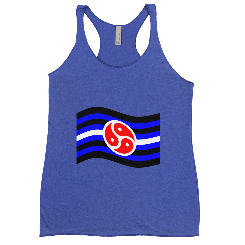 Kink and Fetish Flag Fitted Racerback Tank Tops | Choose Your Flag