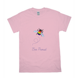 T-shirt unisexe Bumblebee Pride Pun - LIGHT | Choisissez votre drapeau et votre jeu de mots