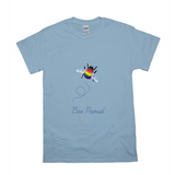 T-shirt unisexe Bumblebee Pride Pun - LIGHT | Choisissez votre drapeau et votre jeu de mots
