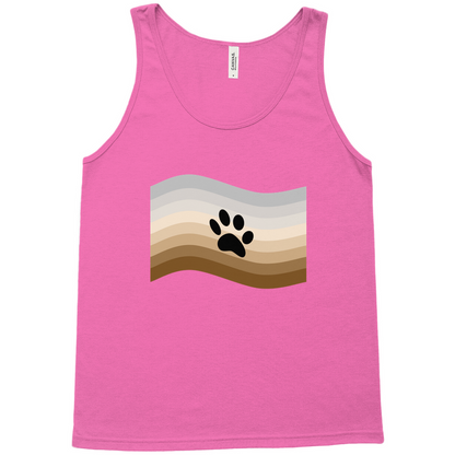 Furry Pride Flag Relaxed Fit Tank Tops | Choose Your Flag | Bella + Canvas