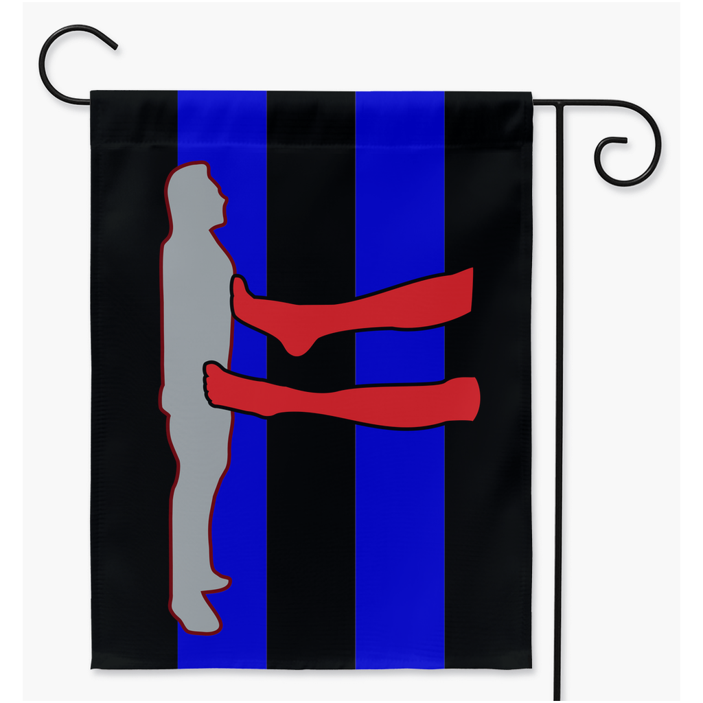 Trampling Fetish Yard and Garden Flags | Single Or Double-Sided | 2 Sizes | Kink and Fetish