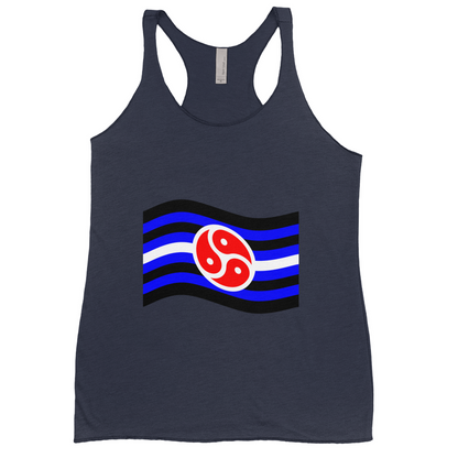 Kink and Fetish Flag Fitted Racerback Tank Tops | Choose Your Flag