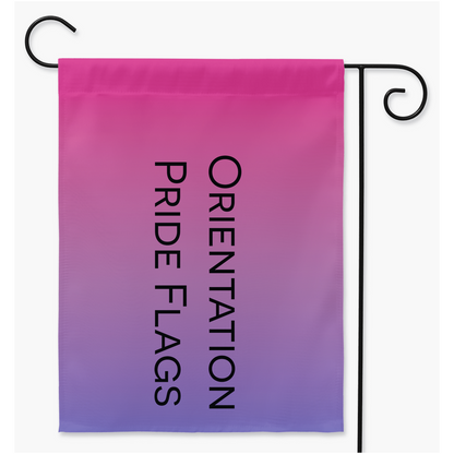 Choose Your Orientation Pride Yard & Garden Flags  | Single Or Double-Sided | 2 Sizes