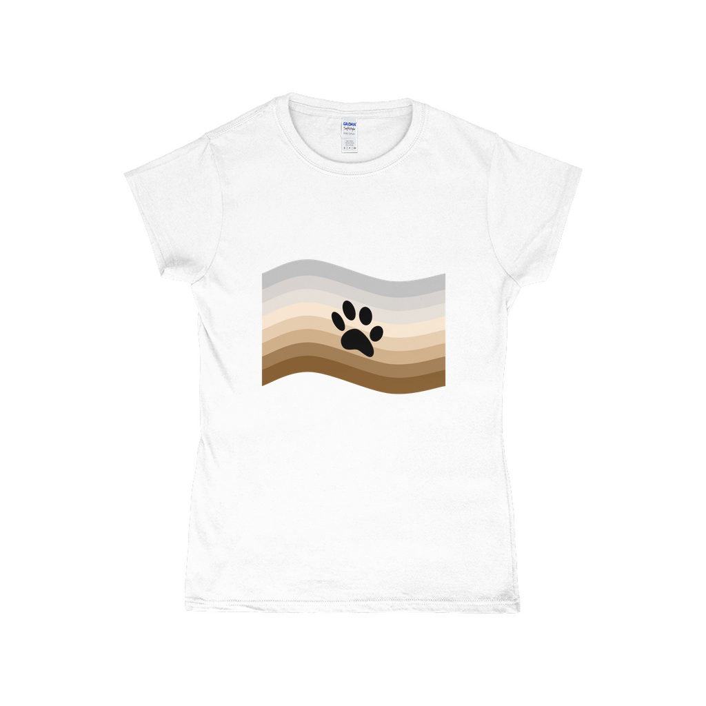 Furry Pride Flag Fitted Tshirt | Choose Your Flag | Gildan