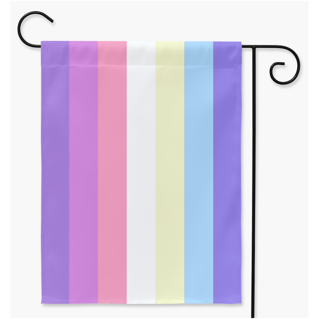 Genderselkie Pride Flags  | Single Or Double-Sided | 2 Sizes | Gender Identity and Presentation