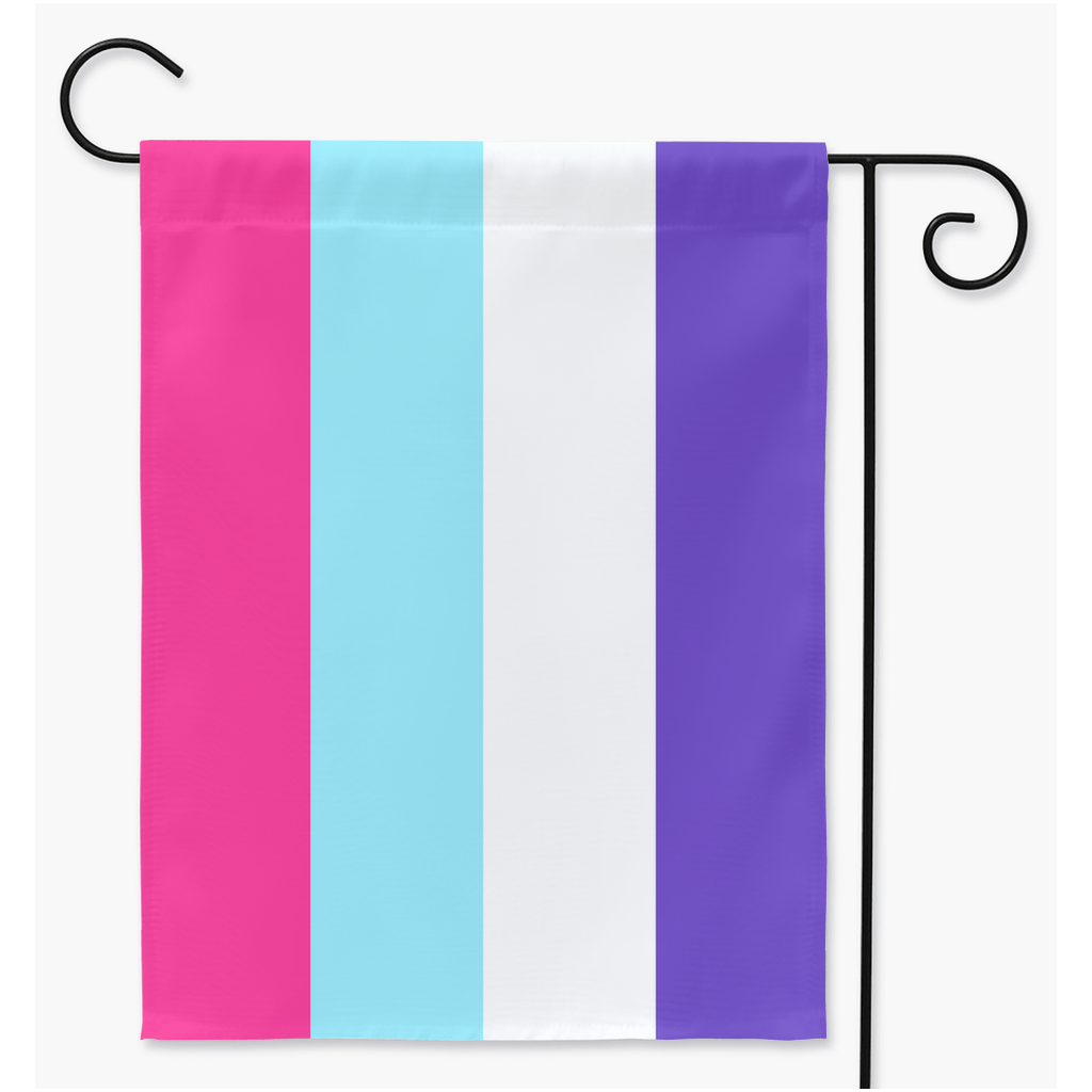 Multisexual Yard and Garden Flags | Single Or Double-Sided | 2 Sizes | Romantic and Sexual Orientations